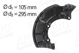 Apsauginis skydas, stabdžių diskas AIC 55430 kaina