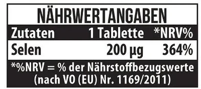 Seleno tabletės MST 200 µg, 90 vnt