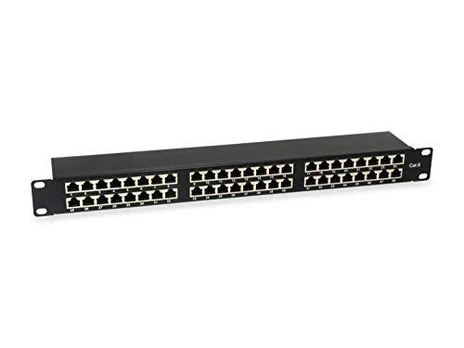 Digital Data Communications Pro - Patch Panel - Rack montierbar - RJ-45 X 48 - Hellgrau - 1U - 48.3 cm (19 in)