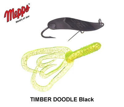 Žolinė blizgė Mepps Timber Doodle Black 11 g