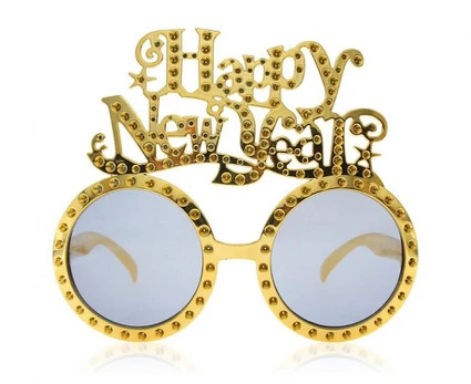 Karnavaliniai akiniai Happy New Year