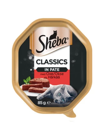 SHEBA SHEBA jautienos paštetas 85g*22