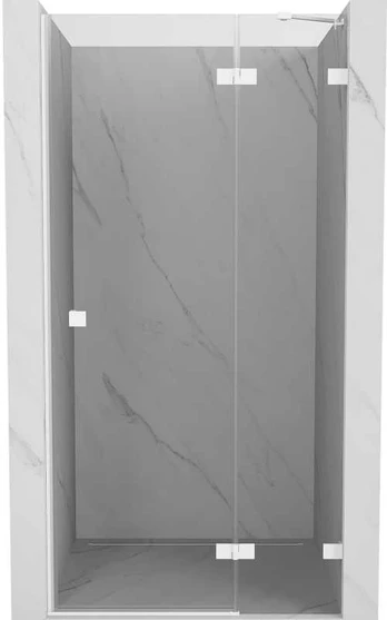 Dušo durys Mexen Lunar, dešininės, 105 cm, transparent/baltas