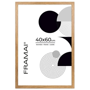 Nuotraukų rėmelis natūralų 40x60 cm FRAMAI®