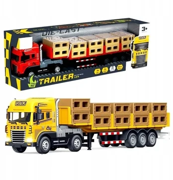 Swede Metalinė sunkvežimio transporto priemonė su šviesomis ir garsu
