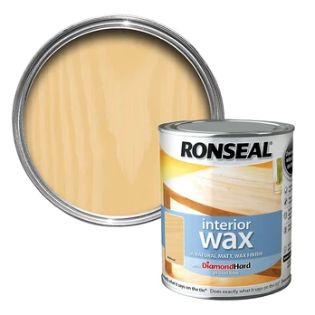 Vaškas vidaus mediniams paviršiams RONSEAL, bespalvis, 0,75l