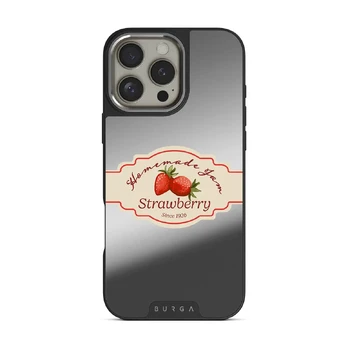 Grandma's Jam - iPhone 16 Pro Case, Elite Mirror Dark (MagSafe) / Silver