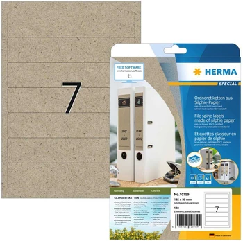 HERMA Ordneretiketten Silphie A4 20 Blatt 192x38