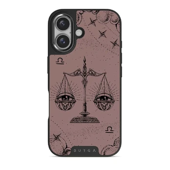 Libra - iPhone 16 Plus Case, Elite Dark (MagSafe) / Gunmetal / Pink