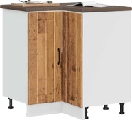 virtuvės kampinė spintelė "Lucca" Old Wood Engineered Wood kaina