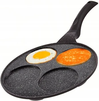 Granitinė keptuvė kiaušiniams ir blynams, 27 cm