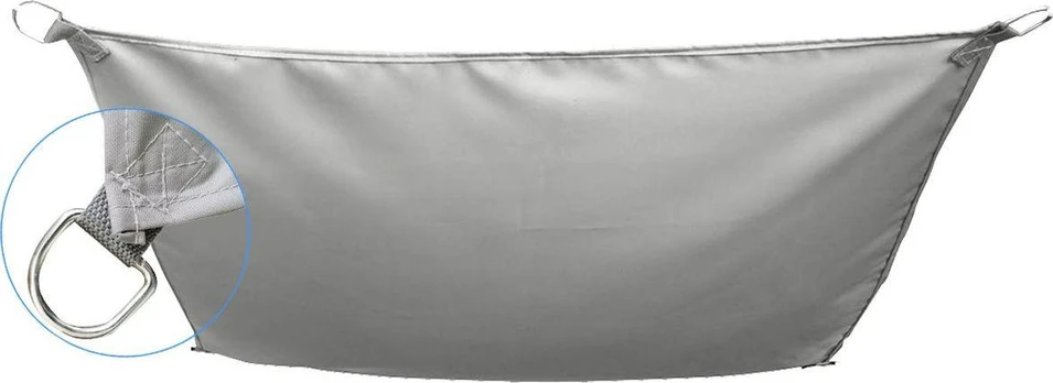 Saska Garden sodo saulės skydelis 4x3m pilkas