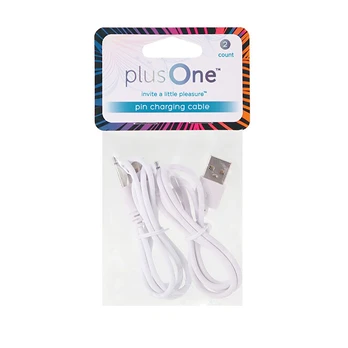 PlusOne Charging USB cable for mini vibrator PLO-6702DPK and PLO-6702LPK 2 pcs Unisex