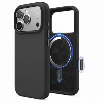 "TM MagSafe Silicone" Midnight Black