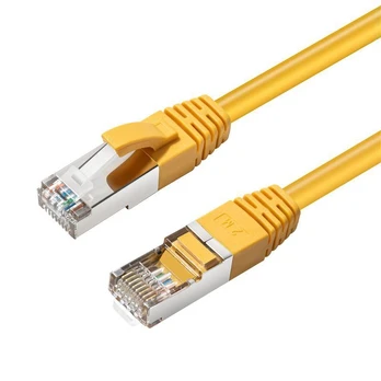 MicroConnect CAT6A S/FTP 2m Geltona LSZH