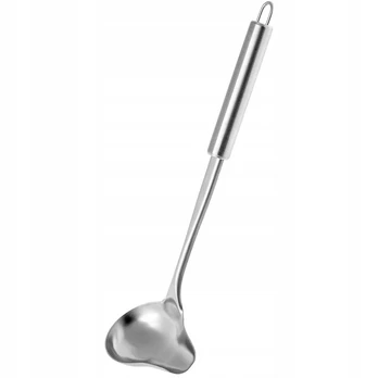 Kaušas, šaukštas, puodas, plieninis, 30 cm