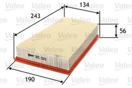 Oro filtras VALEO 585029 kaina