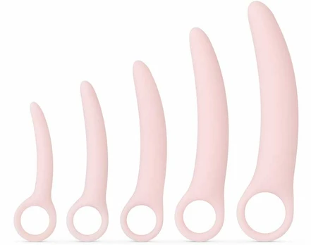 Teazers Silicone Vaginal Dilator Set - 5 Sizes, Flexible & Body-Safe