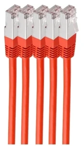 Shiverpeaks Patchkabel cat6 S/FTP LSZH VE5 raudona 0,25m