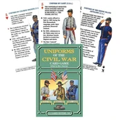 Uniforms of the Civil War žaidimo kortos kaina