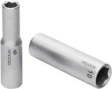 1/4' Šešiakampė prailg. galvutė PROXXON 4 mm kaina