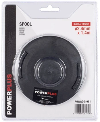 Ritė su lynu Powerplus, juoda sp.