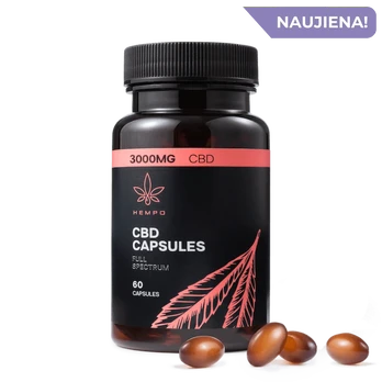 CBD kapsulės (3000mg)