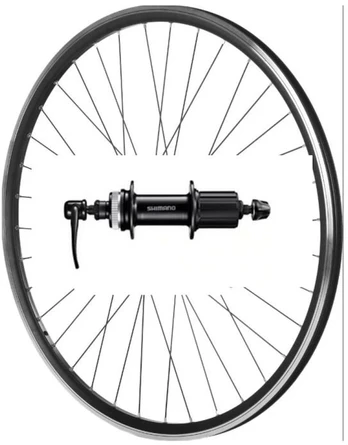 Galinis 28 colių dviračio ratas Shimano