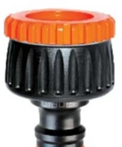 Flowconcept Claber nippel - 1/2' og 3/4' indv. gevind bl