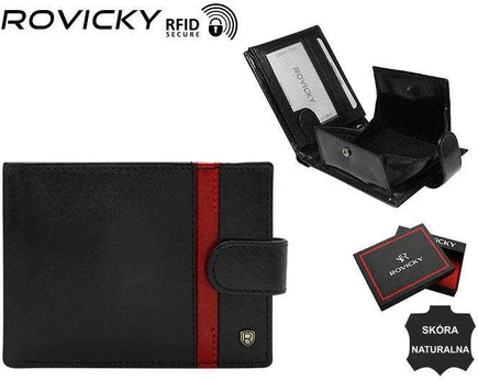 Vyriška odinė piniginė Rovicky RV114
