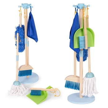 Medinis valymo rinkinys ECOTOYS, 7 dalys