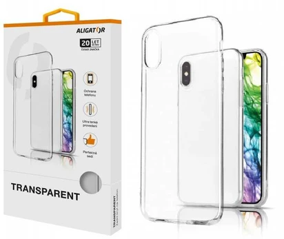 Dėklas TRANSPARENT ALIGATOR Xiaomi Redmi 12/12 5G