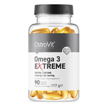 OstroVit Omega 3 Extreme 500 EPA / 250 DHA, 90 kaps