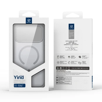 Dėklas Dux Ducis Yind iPhone 17 Pro Max Case Compatible with MagSafe - Gray