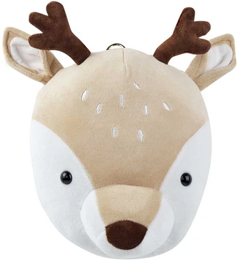 Beliani Pluszowa dekoracja ścienna jelonek smėlio sp. BAMBI