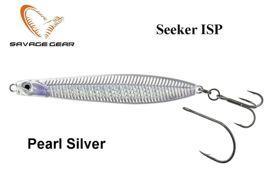 Blizgė Savage Gear Seeker ISP Pearl Silver 28 g