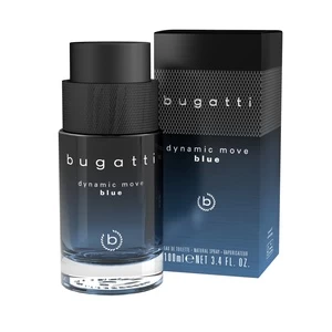 Tualetinis vanduo Bugatti Dynamic Move Blue, 100 ml