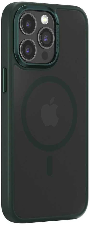 Dėklas Comma case Joy Elegant Mag for iPhone 15 Plus navy žalias