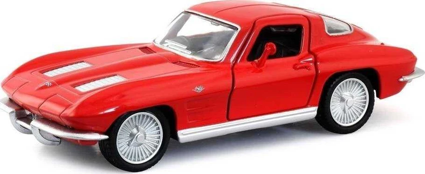 Daffi Chevrolet Corvette Stingray 1963 raudona