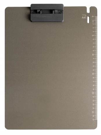 A4 klipas lenta, pilka, 245x325mm