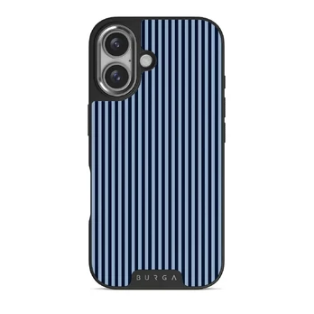 Fine Line - iPhone 16 Case, Elite Dark (MagSafe) / Silver
