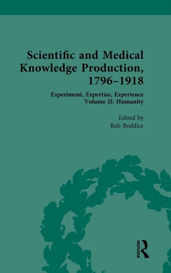 Scientific and Medical Knowledge Production, 1796-1918