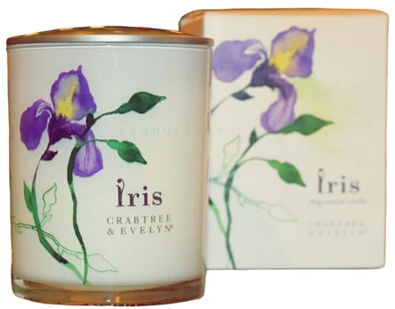 Balmain Crabtree & Evelyn, Iris, Scented Candle, 200 g Unisex