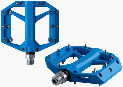 Shimano PD-GR400 Flat Pedal polkimet, sininen