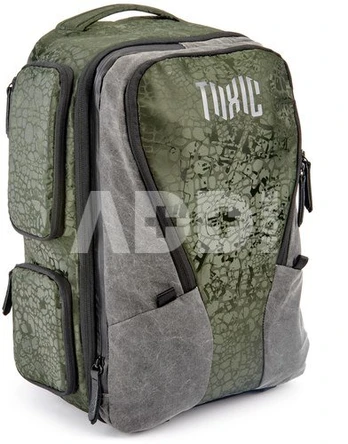 Toxic Valkyrie Camera Backpack M Water Resistant "Frog" Pocket Emerald