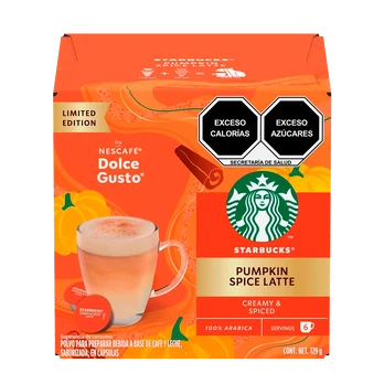 Dolce Gusto Starbucks Pumpkin Spice Latte kapsulės (6+6 vnt.)