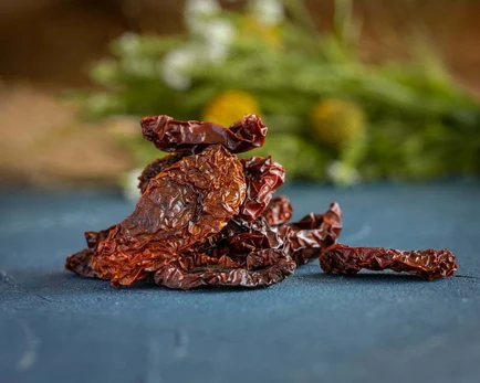 Ekologiški saulėje džiovinti pomidorai - 500g