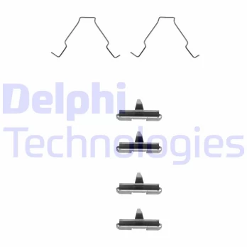 DELPHI LX0267 Brake pad fitting kit