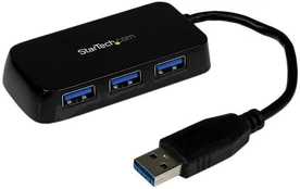 USB šakotuvas StarTech SuperSpeed Mini USB 3.0 Hub, 14.5 cm kaina