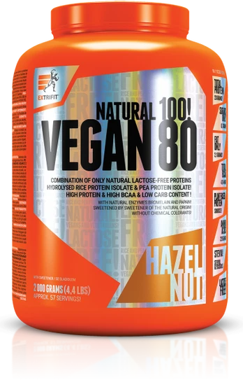 Extrifit Natural 100! Vegan 80 2000g.